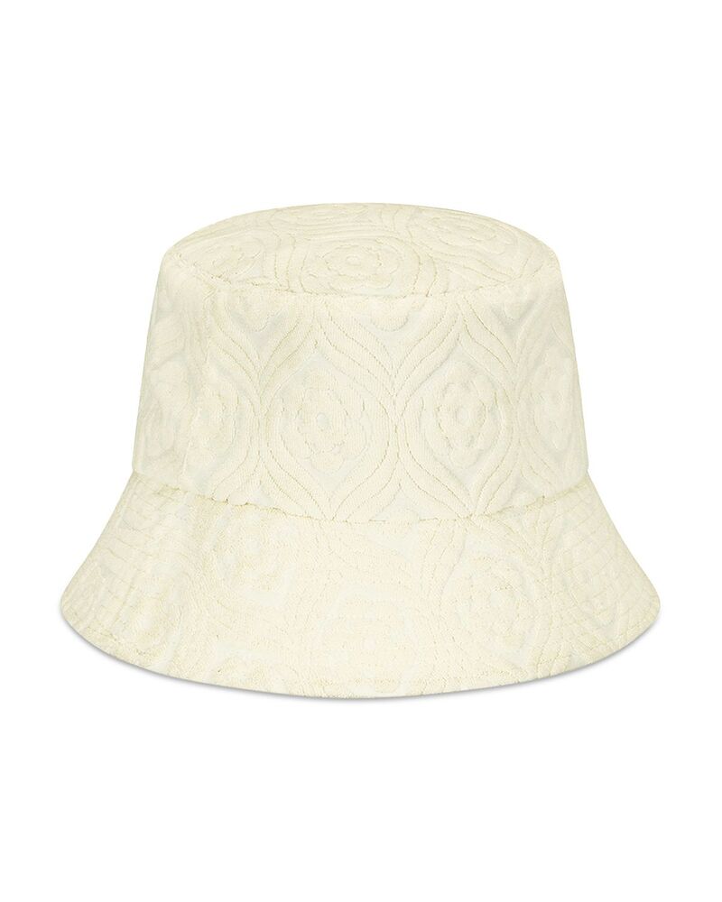 仕合わせオブ色合い レディース 付属品 かぶり笠 パイル Lack of Color Palm Terry Cloth Bucket Hat Cream 皮膚軟化剤