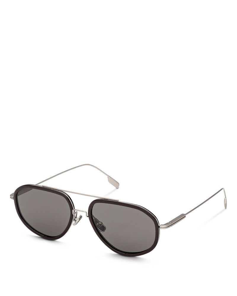 ゼニア レディース 添え物 サングラス・アイウェア ZEGNAvigator Sunglasses 56粍 Dark Brown 赤銅色