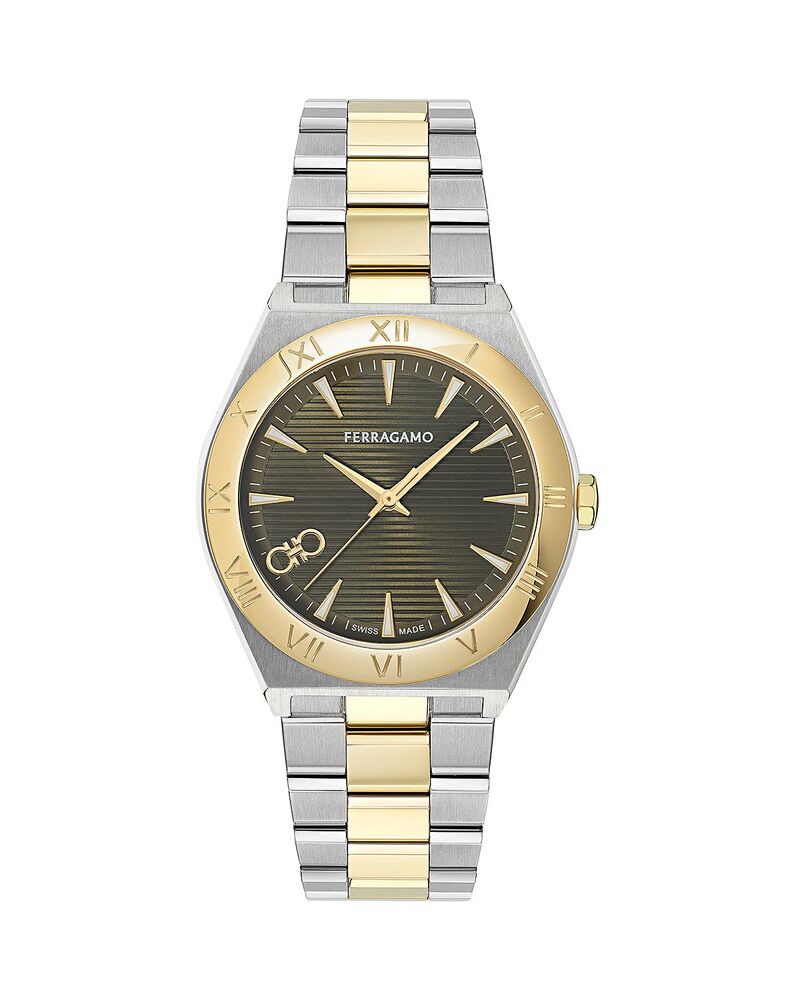 フェラガモ レディース アクセサリー 腕時計 FERRAGAMO Vega Upper East Bracelet Watch 40mm Two Tone｜ReVida 店