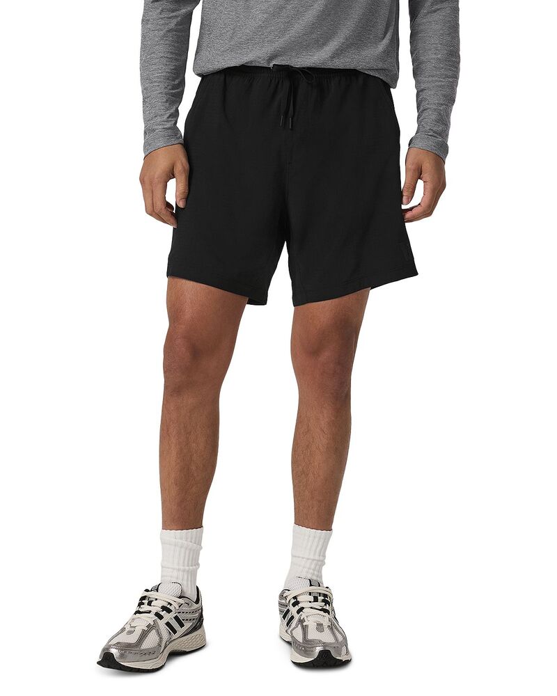 ビュオーリ メンズ ボトムス 二分の一ズボン下・さる股引き 遊撃手ズボン下 Vuori Hardkore 7\" Lined Shorts Black 黒いこと"