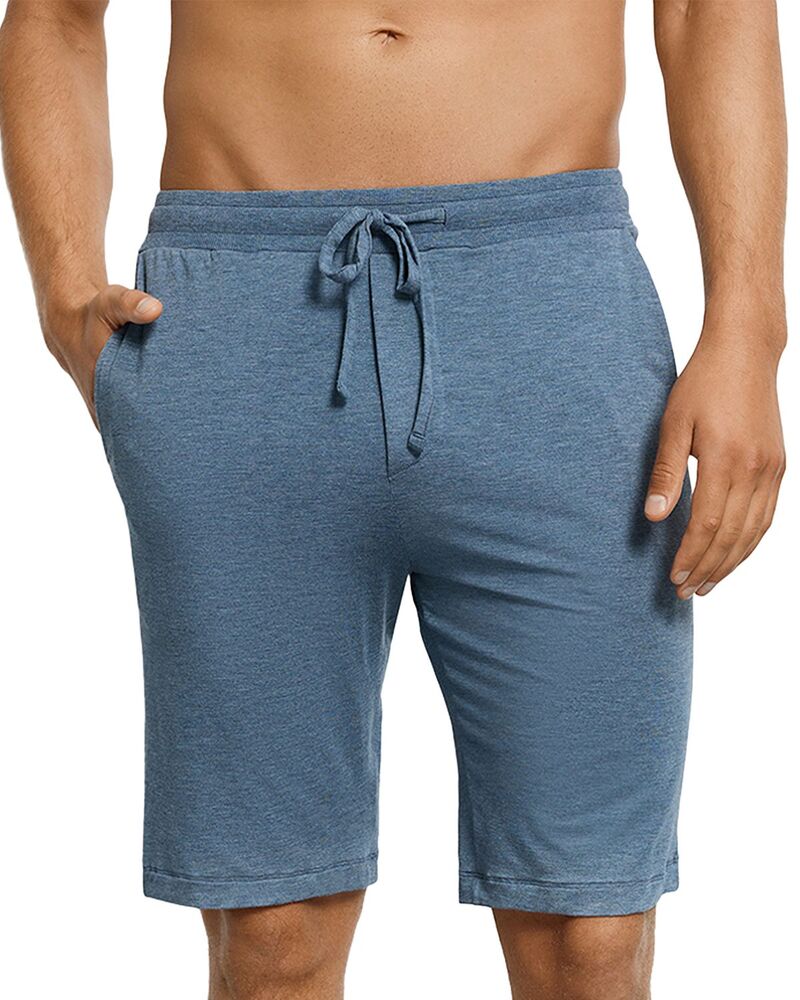 ハンロ メンズ ボトムス 二分の一ズボン下・さる股引き 遊撃手ズボン下 Hanro Casual Drawstring Shorts Retro Blue 青色 ズボン・パンツ-メンズファッション