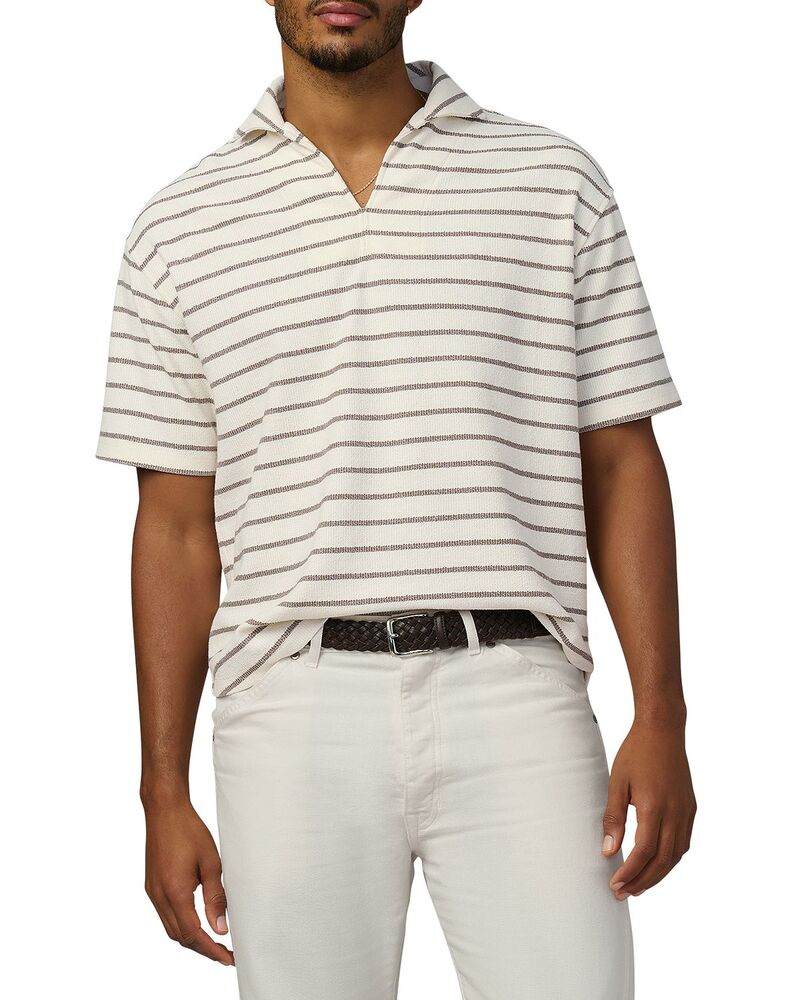 ジョーズジーンズ メンズ トップス スポーツシャツ Joe\u0027s Jeans Mariner Stripe Polo Morel 縞模様