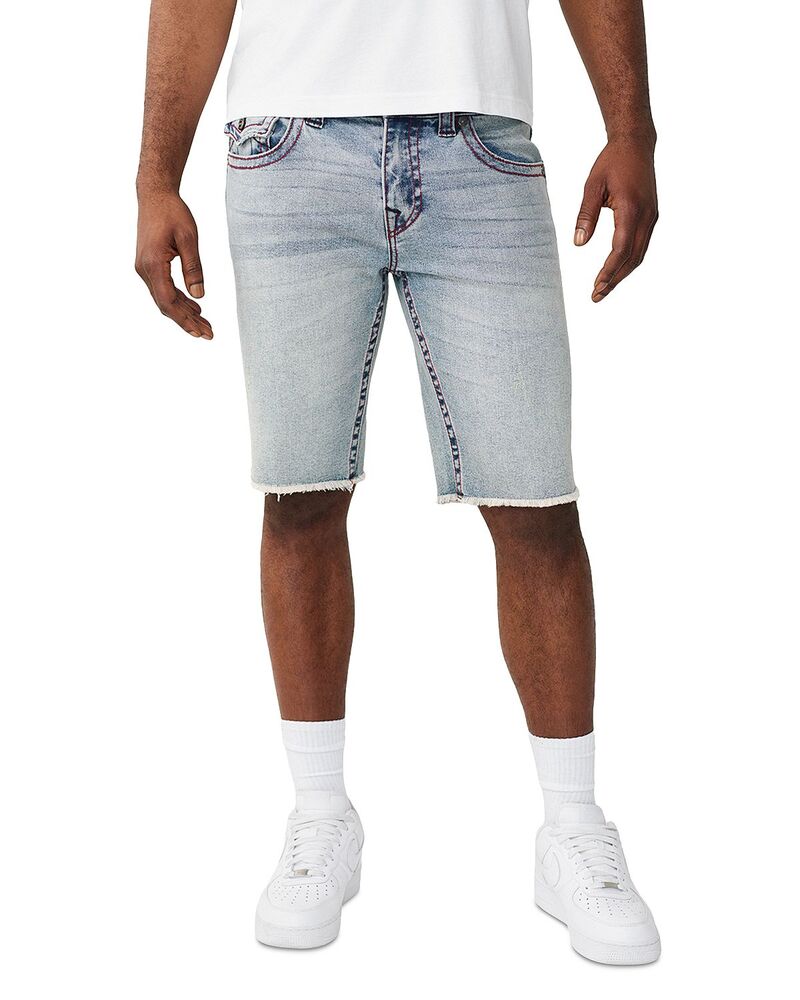 トゥルーレリジョン メンズ ボトムス 二分の一ズボン下・さる股引き 遊撃手ズボン下 True Religion Ricky Straight Fit Jean Shortstarlit