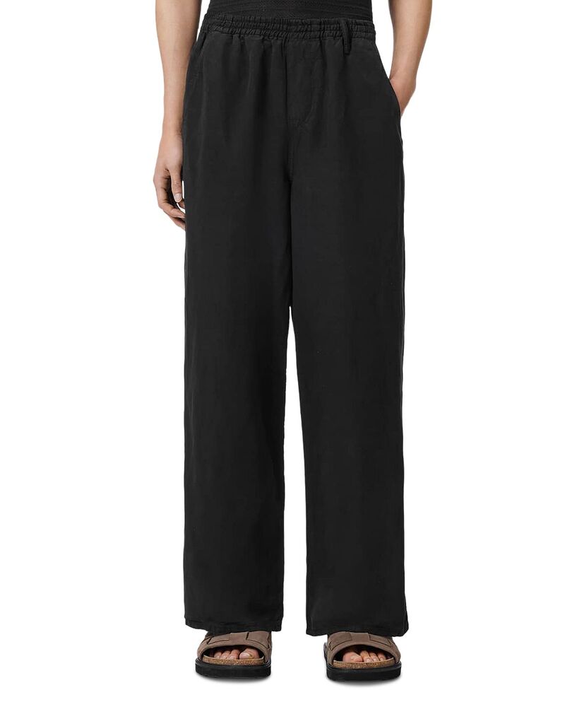 オールセインツ メンズ ボトムス 心地好いズボン下 ALLSAINTS Korten Trouser Black 黒いこと