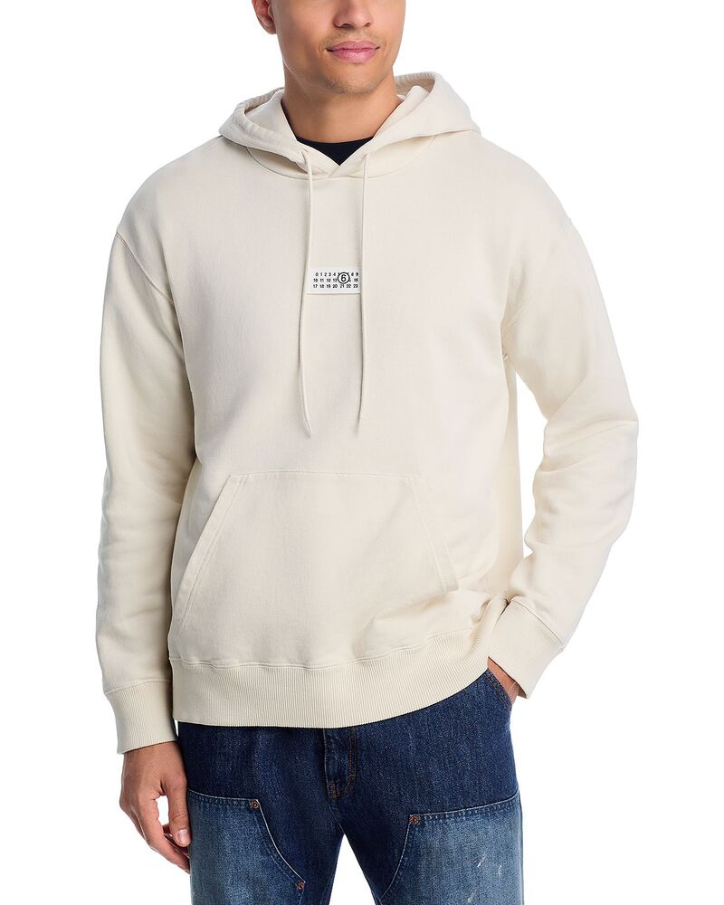 マルタンマルジェラ メンズ アウター パーカー・スウェット ロゴタイプ MM6 Maison Margiela Drawstring Logo Hoodiecru エクリュ