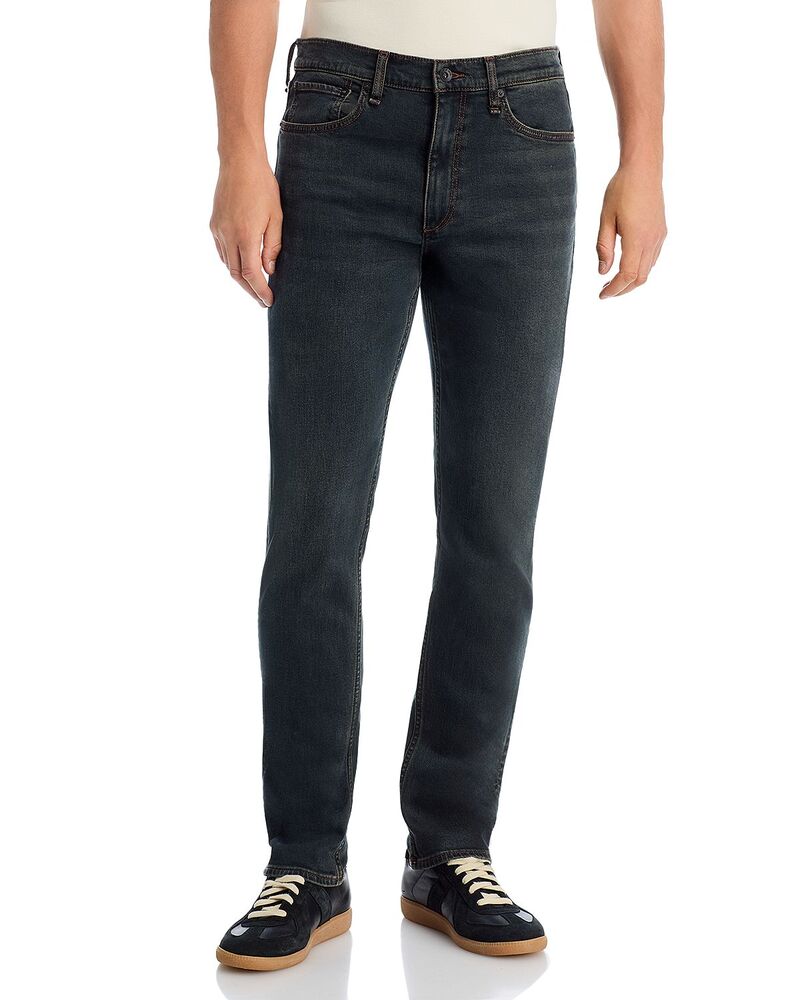 ラグアンドボーン メンズ ボトムス ジーンズズボン下 か細い相応う デニム rag \u0026 bone Fit 2 Authentic Stretch 32\" Slim Fit Jeans Oil Indigo インディゴ"