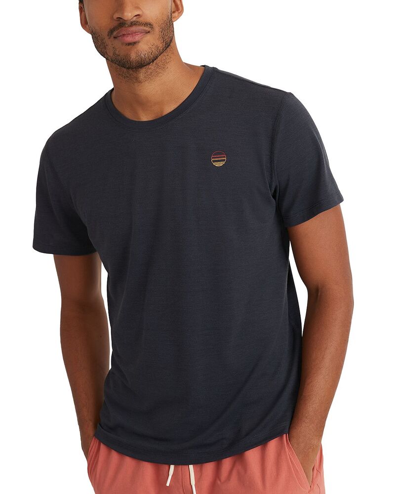米国海兵隊員 度合い メンズ トップス プルオーバー グラフィック Marine Layer Air Crew Graphic Tee Captain