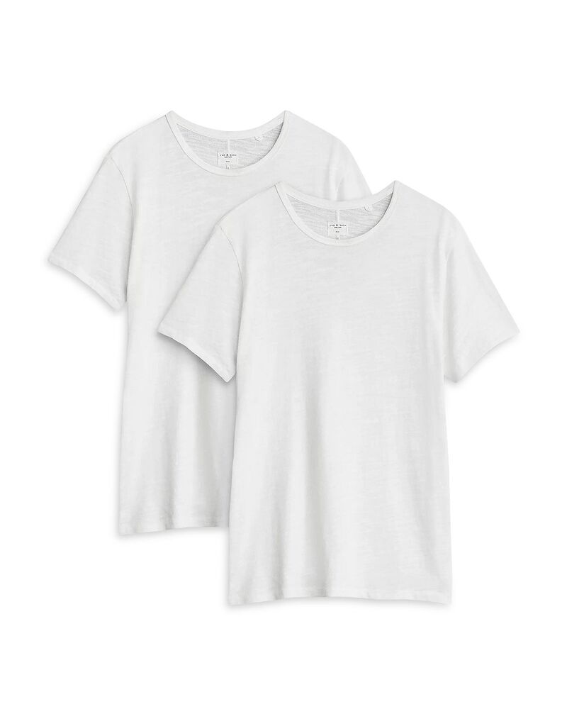 ラグアンドボーン メンズ トップス プルオーバー rag \u0026 bone 2 Pack Classic Flame Tee White 白いこと
