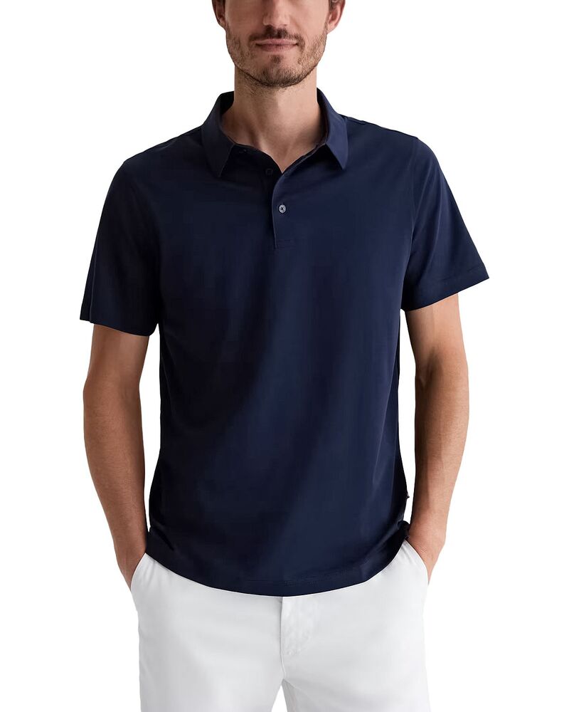 エージー メンズ トップス スポーツシャツ AG Classic Fit Polo Shirt Deep Navy 米国海軍
