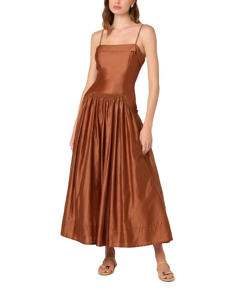 アストール レディース トップス 衣装 ASTR the Label Ovina Dresspice Brown 赤銅色