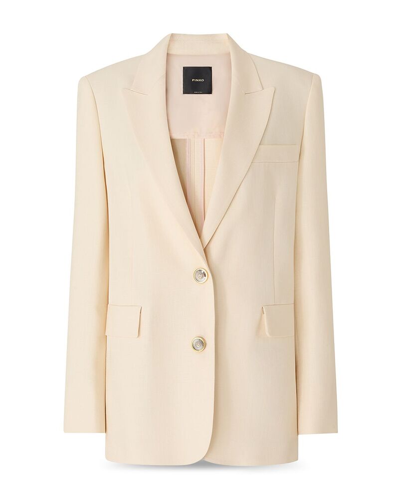 ピンコ レディース アウター 上衣・上衣 スポーツジャケット PINKO Faith Single Breasted Blazer C00