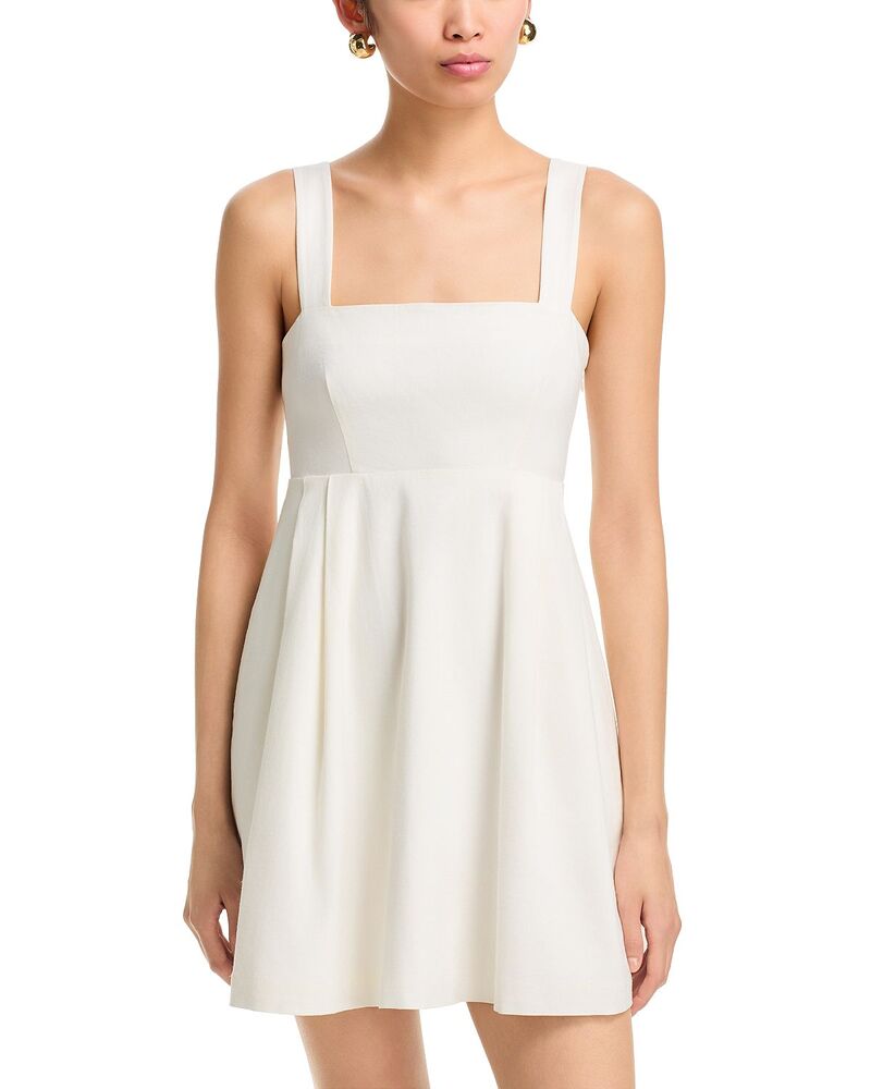 フレンチコネクション レディース トップス 衣裳 ミニ FRENCH CONNECTION Aspen Babydoll Mini Dressummer White 白いこと