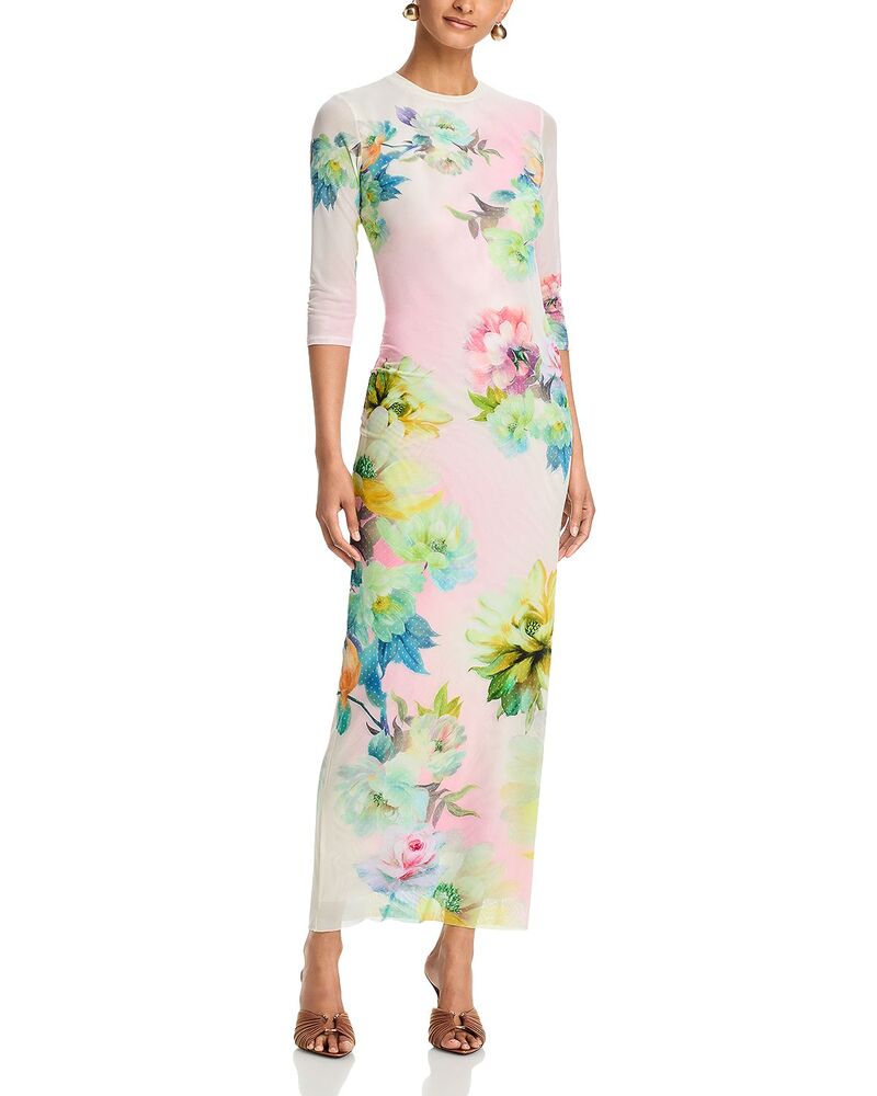エーエフアールエム レディース トップス ワンピース マキシ AFRM Kira Maxi Dress Growing Roses|ReVida 店