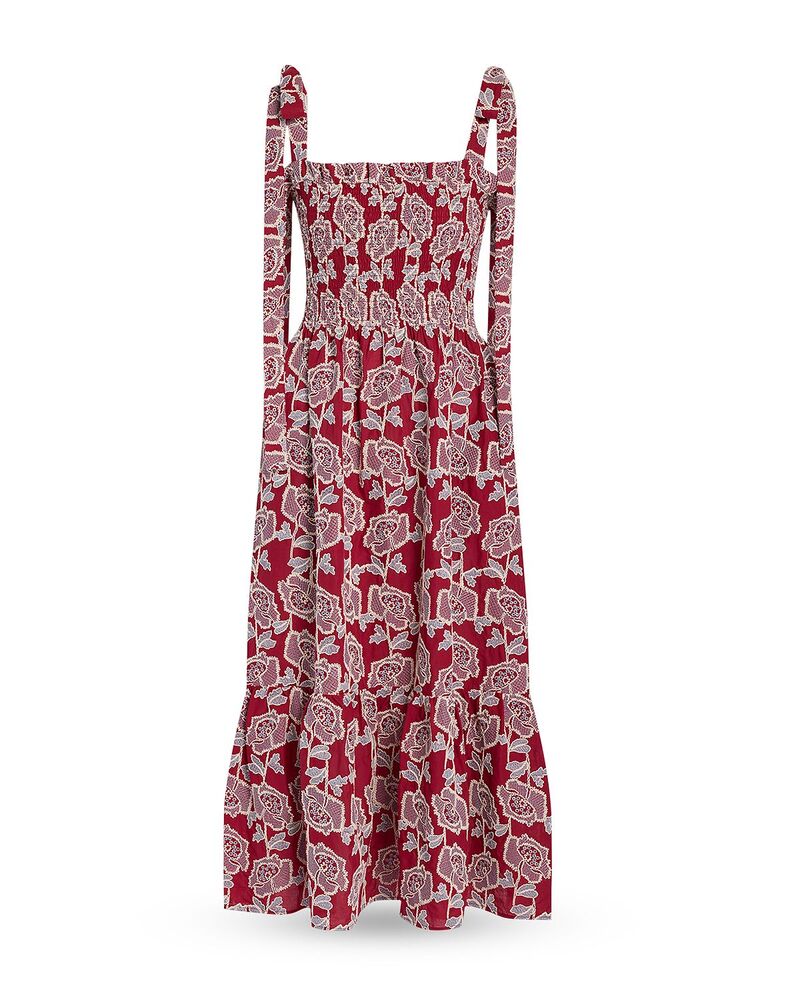 アーデム レディース トップス 衣装 MIDI Erdem Flared Midi Dress Cherry