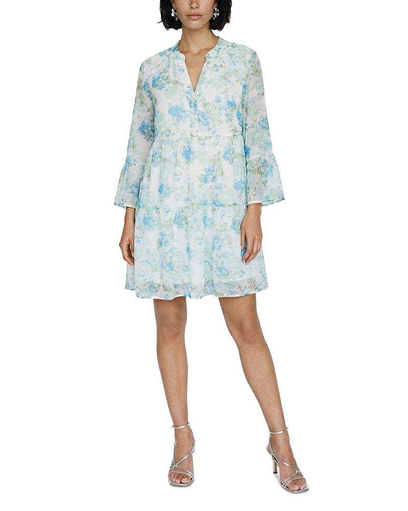 ヴェロモーダ レディース トップス ワンピース ティアード Vero Moda Vmsmilla Tieredressnowhite ホワイト｜ReVida 店