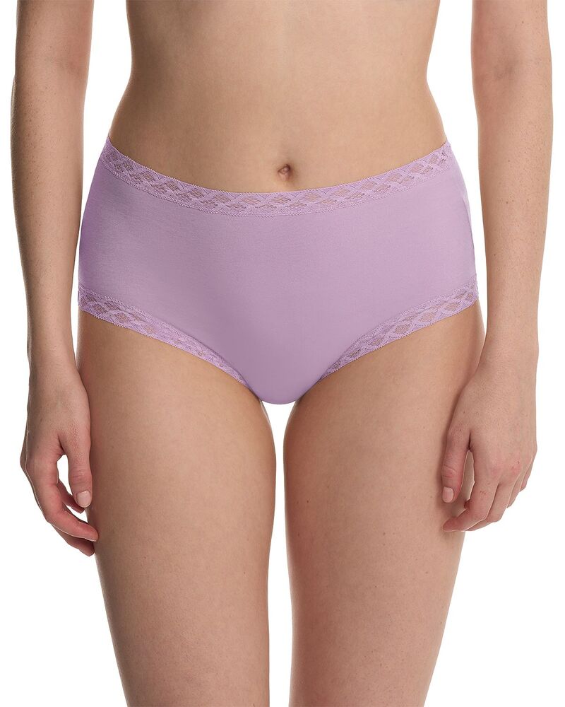 ナトリ レディース アンダーお召しもの ズボン下 Natori Bliss Full Briefs Violetulip 相撲取り草