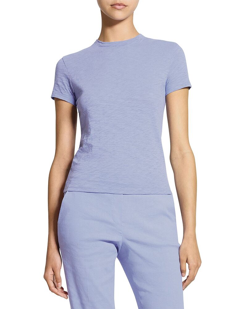 行動論理 レディース トップス プルオーバー Theory Apex Tiny Tee Lavender Glow ラベンダー