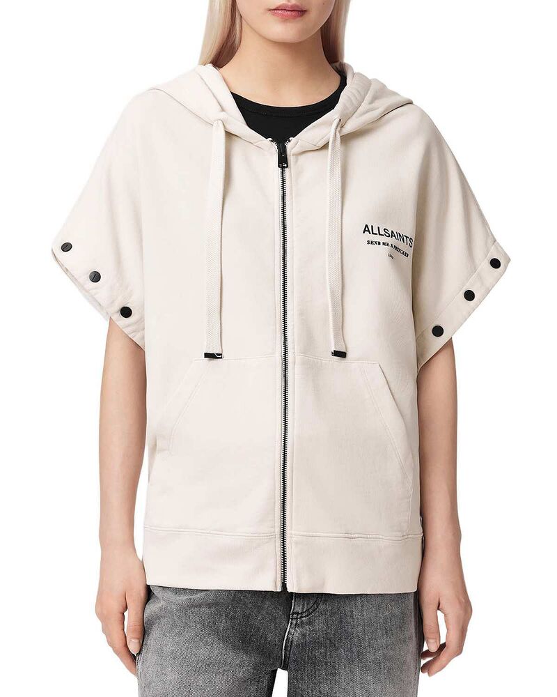 オールセインツ レディース アウター パーカー・スウェット ALLSAINTS Dreamer Amphia Hoodie Dusk White 白いこと