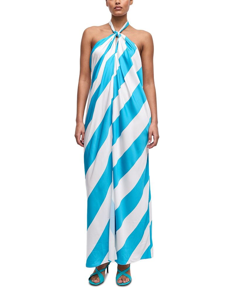 ロニーコボ レディース トップス 衣裳 ホルター Ronny Kobo Chantelle Halter Dress Turquoise 青緑色