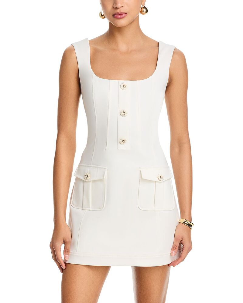 レイミー ブルック レディース トップス 衣装 ミニ Ramy Brook Azalea Mini Dress Ivory 象牙色