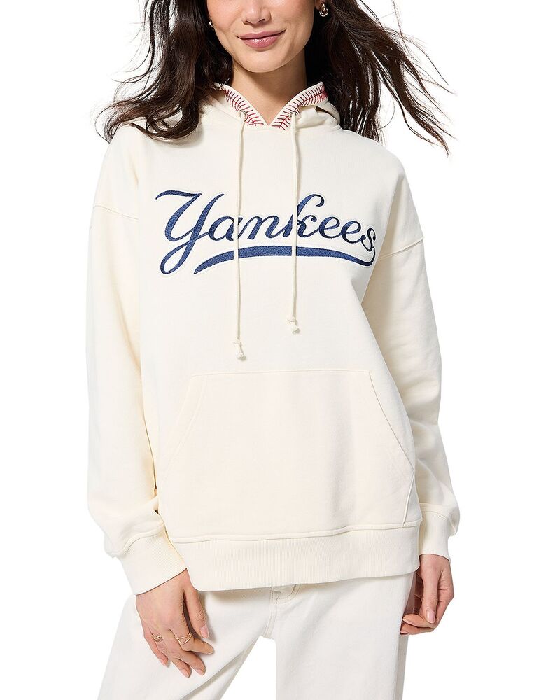 テレズ レディース アウター パーカー・スウェット ティーシャツ Terez Baseball Stitchoodie Sweatshirt NEW YORK YANKEESUGAR SWIZZLE