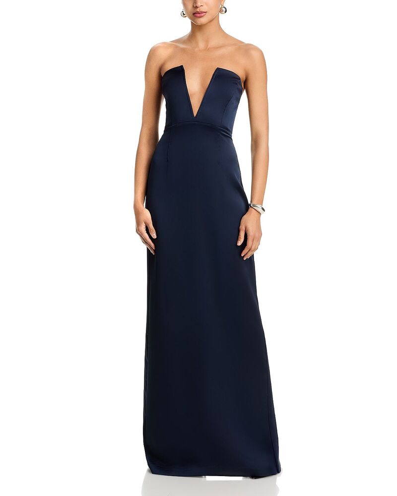 レイミー ブルック レディース トップス 衣装 Vのど首 Ramy Brook Raquel V Neck Gownavy 米国海軍
