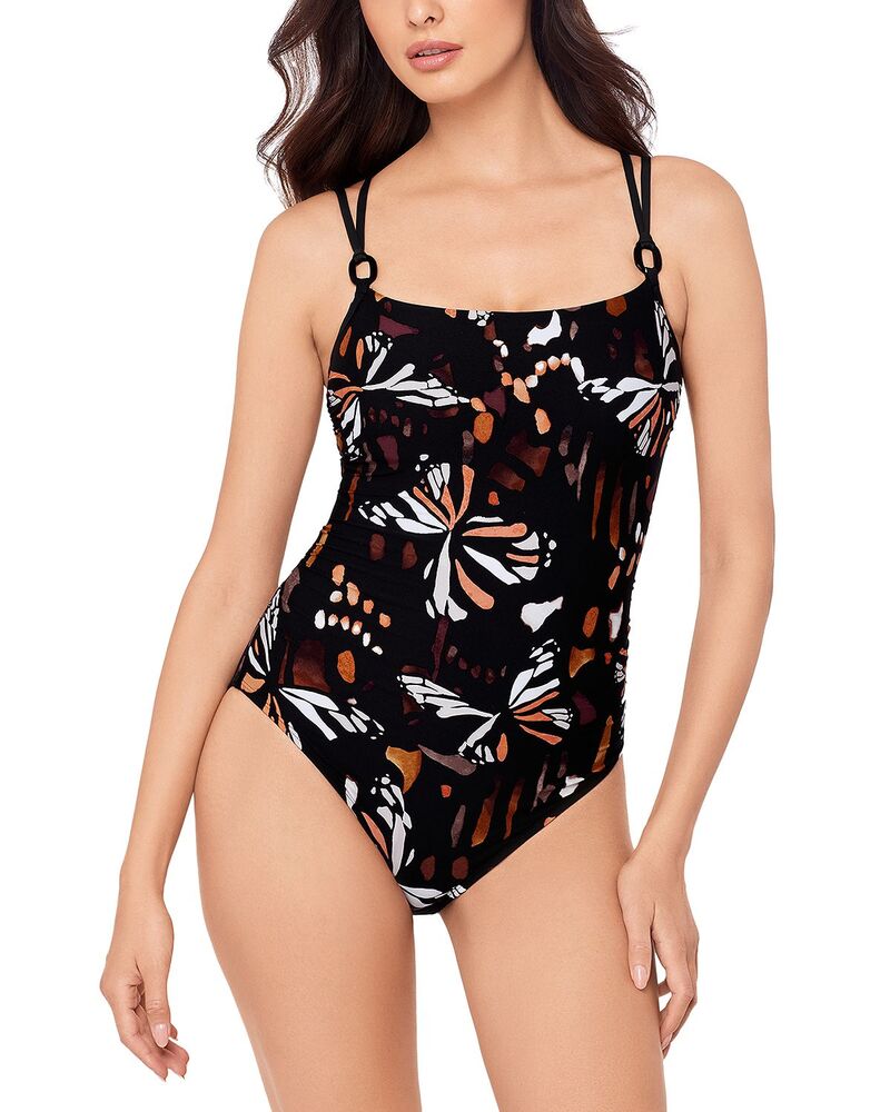 マジックスーツ レディース 水着 上下セット Magicsuit Chrysalis Georgie One Piece Swimsuit Black/Multi ブラック｜ReVida 店