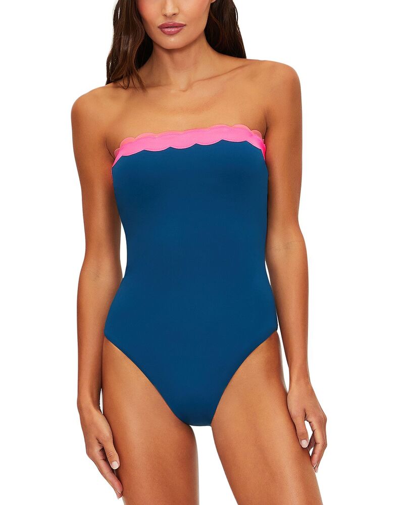 ビーチライオット レディース 水泳着 上下仕掛ける Beach Riot Josy One Piece Swimsuit Seashell Isle Colorblock