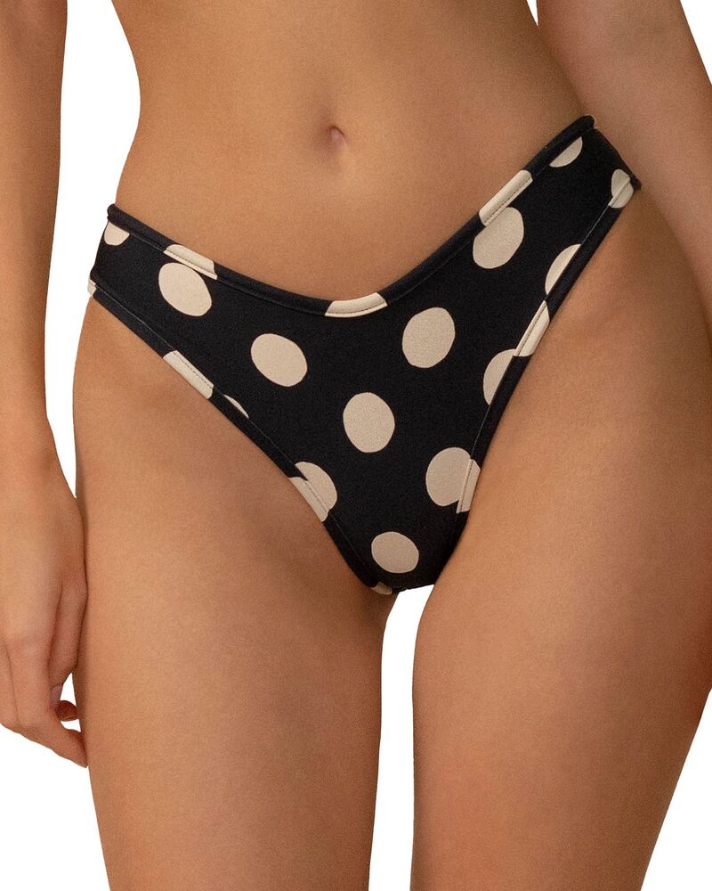 モンシー レディース 水泳着 ボトムスのみ 一点柄 一点 Montce Lulu Polka Dot Bikini Bottom Polka Dot 一点