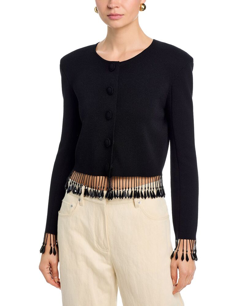 バイマレンバーガー レディース アウター ジレー By Malene Birger Shelly Cardigan Black 黒いこと