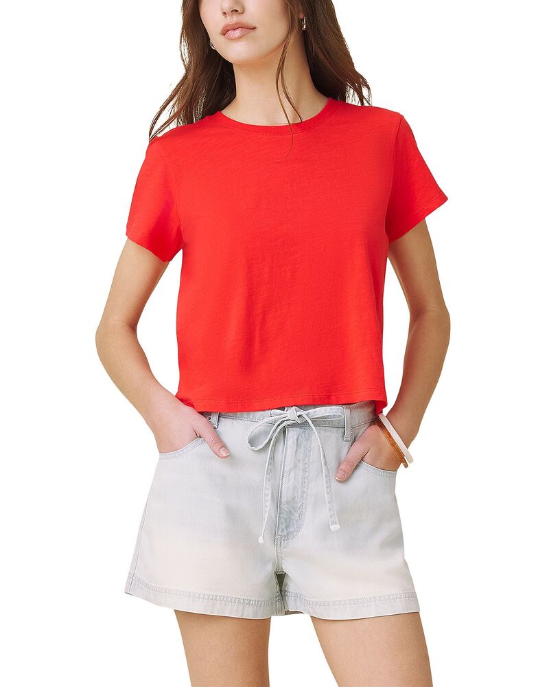 スプレンディット レディース トップス Tシャツ Splendid Louisa Short Sleeve Tee Firework|ReVida 店