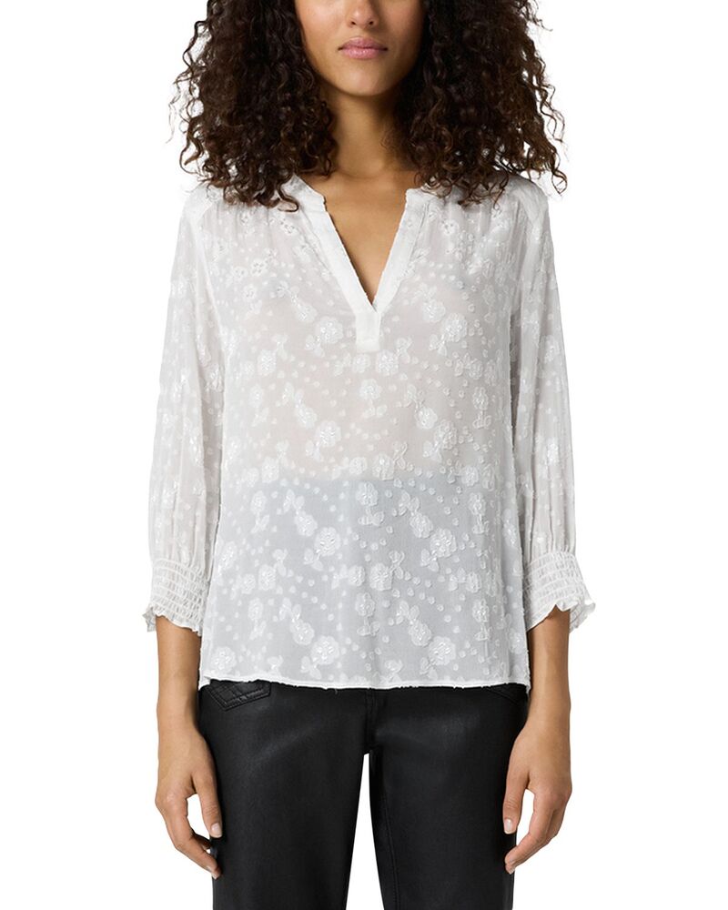 ジェラルド・ダレル レディース トップス プルオーバー フラウンス Gerardarel Callys Ruffled Cuff Top Ecru エクリュ