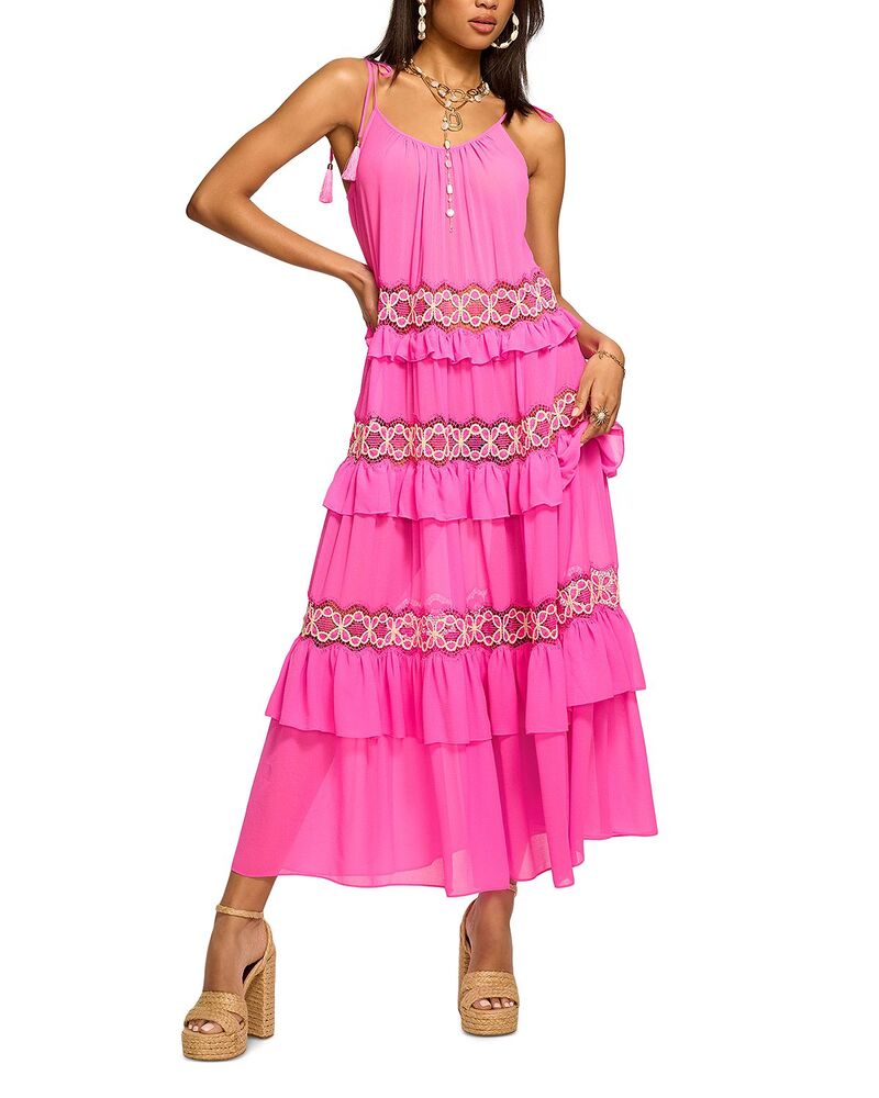 レイミー ブルック レディース トップス 衣装 Ramy Brook Lisbeth Dress Cover Up Radiant Pink サクラ色