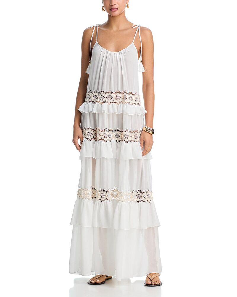 レイミー ブルック レディース トップス 衣装 Ramy Brook Lisbeth Dress Cover Up White 白いこと