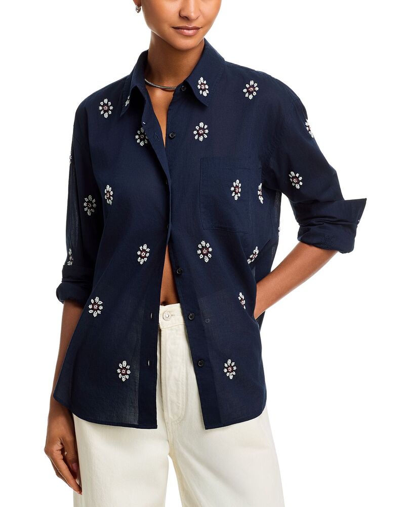 ラグアンドボーン レディース トップス プルオーバー rag \u0026 bone Conniembellished Shirt Sal