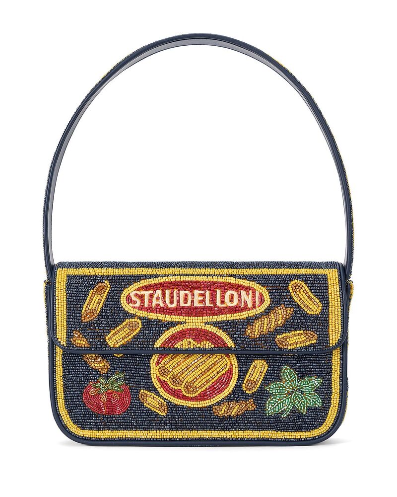 スタウド レディース 御徒面子 STAUD Tommy Beaded Shoulder Bag Staudelloni