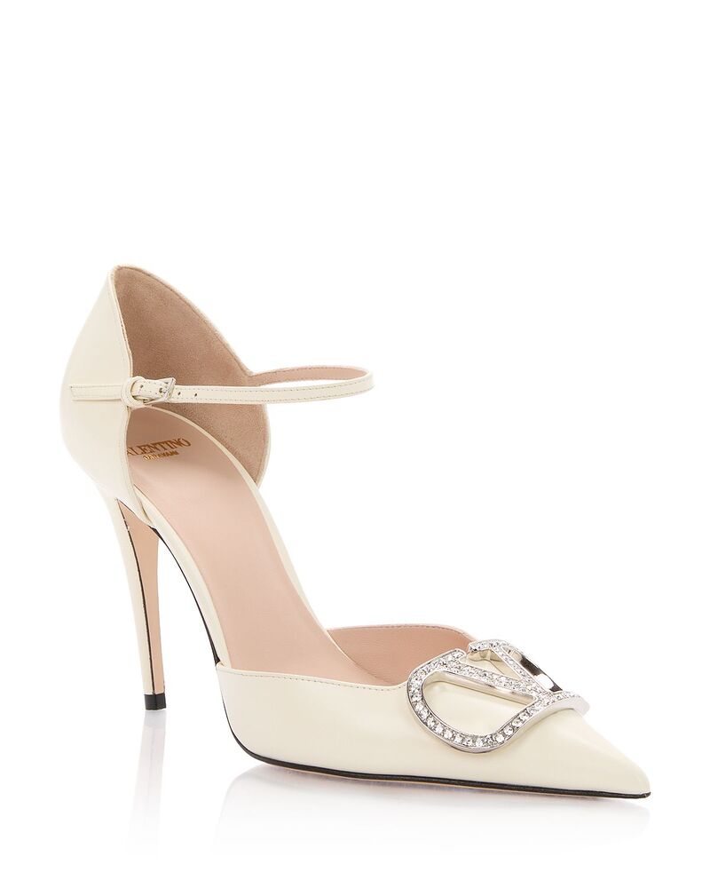 ヴァレンティノ レディース シューズ パンプス Valentino Garavani Women\u0027s Pointed\u0027Orsay Pumps Ivory 象牙色