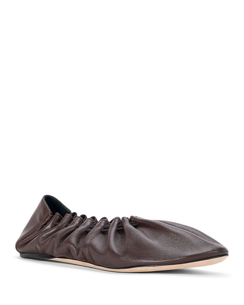 スタウド レディース シューズ パンプス STAUD Women\u0027s Rue Cinched Flats Espresso