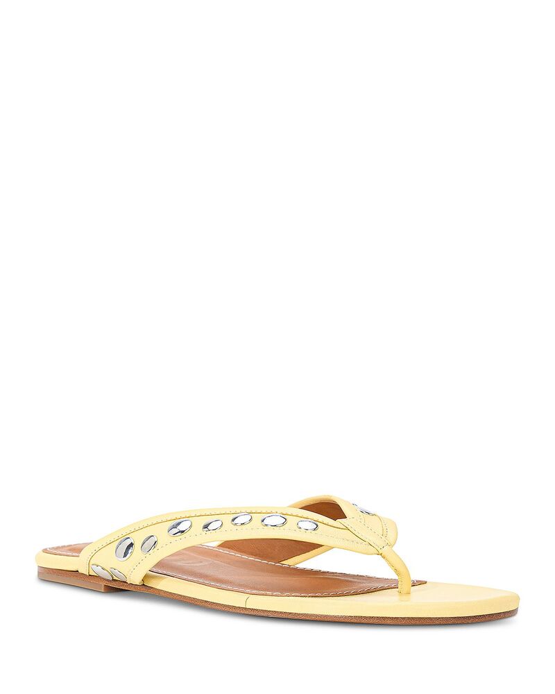 スタウド レディース シューズ サンダル STAUD Women\u0027s Nova Thong Sandals Butter Studs