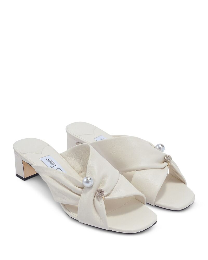 ジミーチュー レディース シューズ サンダル Jimmy Choo Women\u0027s Rafi 45 Sandals Latte