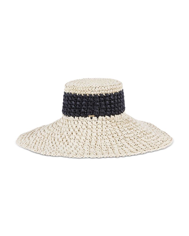 ユージニアキム レディース アクセサリー 帽子 Eugenia Kimirabel Crocheted Wide Brim Hat Natural|ReVida 店