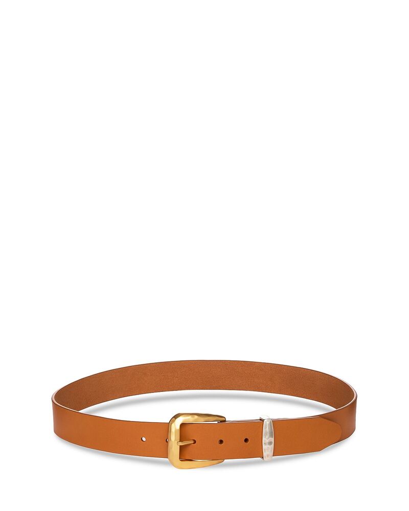 ラグアンドボーン レディース 付属物 三尺帯 なめし革 rag \u0026 bone Women\u0027s Winona Leather Belt Gold Oak ゴールド
