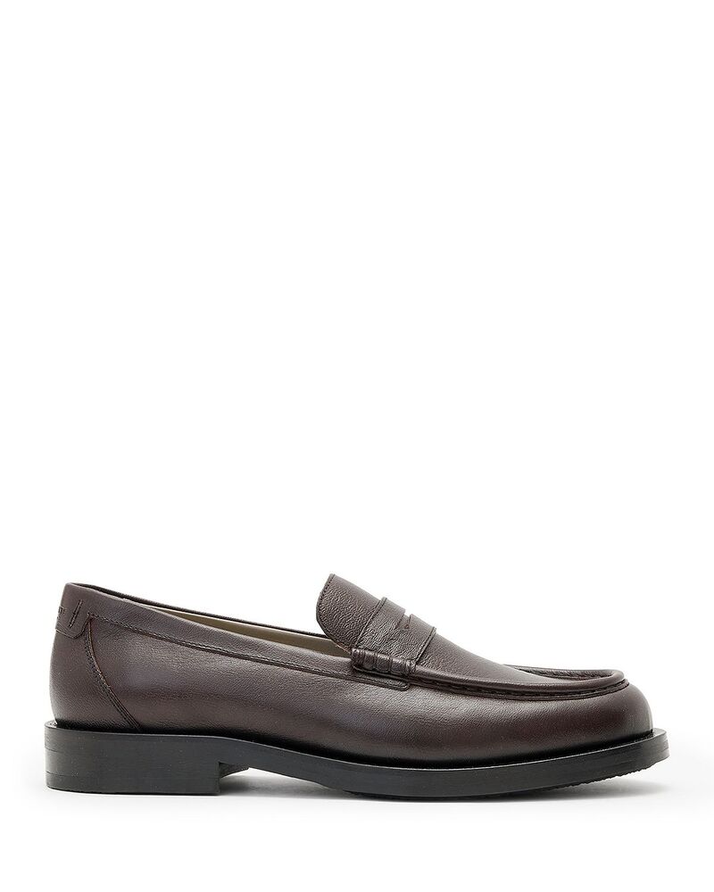オールセインツ メンズ シューズ スリッポン・ローファー ALLSAINTS Bloom Loafer Oxblood Red 赤いこと