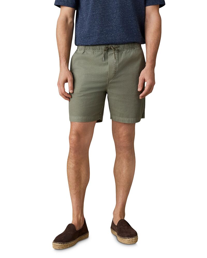 ファレティ メンズ ボトムス 二分の一ズボン下・さる股引き 遊撃手ズボン下 Faherty Essential Drawstring 6.5 Shorts Desert Olive オリーブ