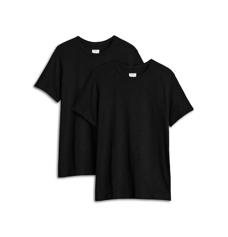 ラグアンドボーン メンズ トップス プルオーバー rag \u0026 bone 2 Pack Classic Flame Tee Black 黒いこと