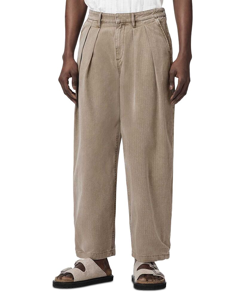 オールセインツ メンズ ボトムス 心地好いズボン下 ALLSAINTS Becco Trouser Stone Brown 赤銅色