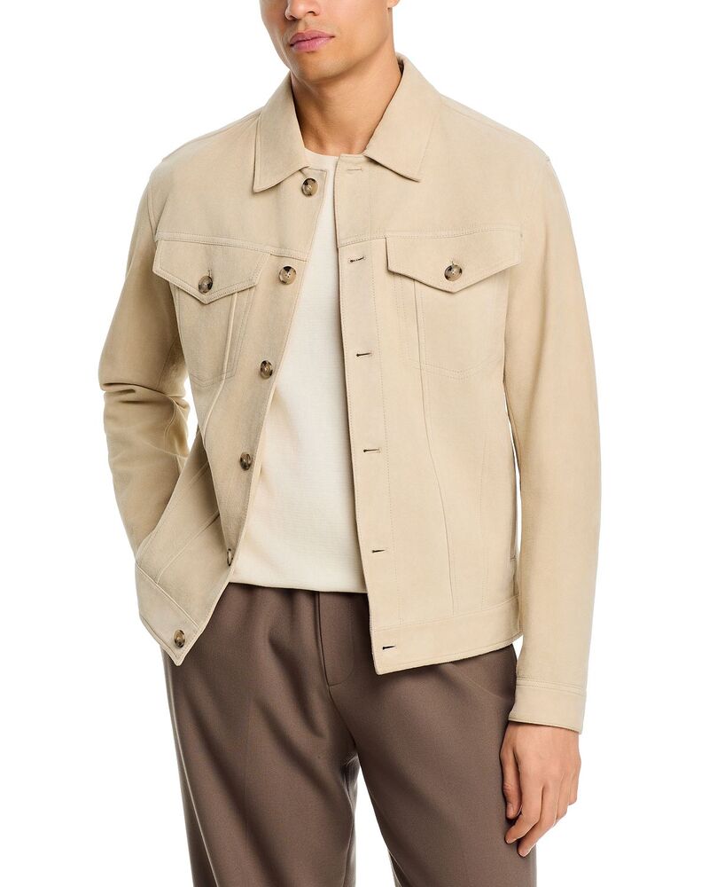 雇い主 メンズ トップス ティーシャツ BOSS C-Merak Overshirt Open Beige ベージュ