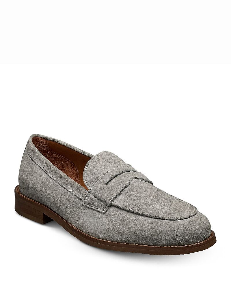 ウディアレン エドモンズ メンズ シューズ スリッポン・ローファー Allen Edmonds Men\u0027s Como Penny Loafers Grey 薄墨色
