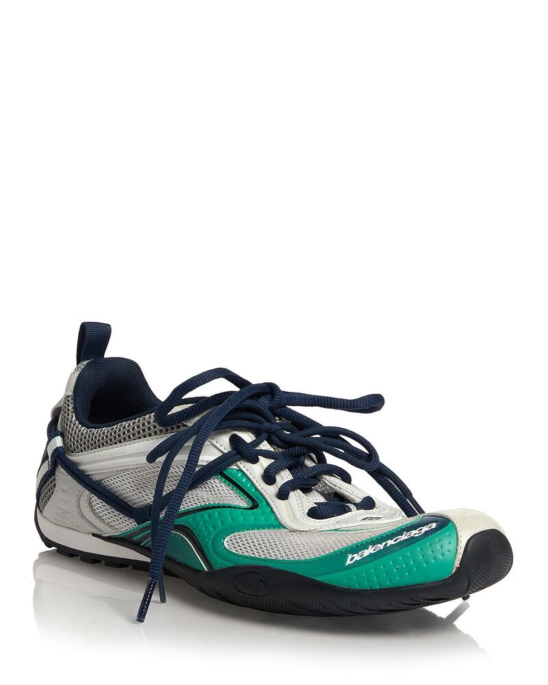 バレンシアガ メンズ シューズ スニーカー Balenciaga Men\u0027s Radar Gradient Linesneakers Noir Multi マルチ色合い