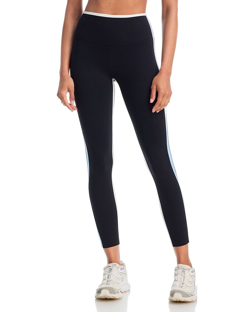 スピリッツフィフティファイブ レディース ボトムス レギンス Splits59 Sam Rigor High Rise 7/8 Leggings Black/Skylight 黒いこと